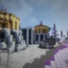 Sci-Fi Skyblock Spawn // FANTASY // CUSTOM // LOBBY // SCHEMATIC