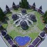 Purple - Factions Spawn // HUB // HQ BUILD