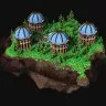 Blue Domes Skyblock Spawn // HUB // PROFESSIONAL