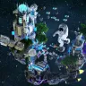 SPACE PORT SKYBLOCK SPAWN - HUGE! - PVP/ ASTRONAUT / GALAXY / EXPLORE / NASA / ROCKET / HQ