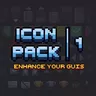 Icon Pack 1 – Enhance Your GUIs 15$