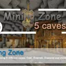 🪨Mining Zone - 5 caves🪨Ideal for warp (€5.99)