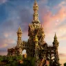 Gerkleurd Medieval spawn/hub 100x100