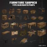 Medieval Furnitures Subpack – Blacksmith