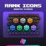 Rank Icons  Boxpix Studio