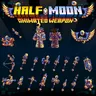 Half Moon Animated Weapon Set