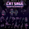 Cat Sage Animated Weapon Set