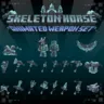 Skeleton Horse Animated Weapon Set