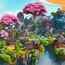 Farm - SkyFarm Blossom - 500x600 size